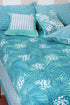 20s Cotton Cushion Cover In Foliage Print